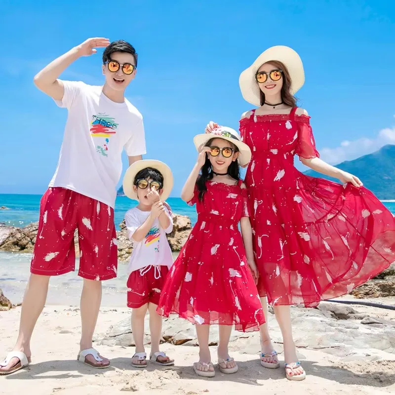 Summer Dresses Yours Clothing - Vakantie Vakantie Look Familie bijpassende kleding