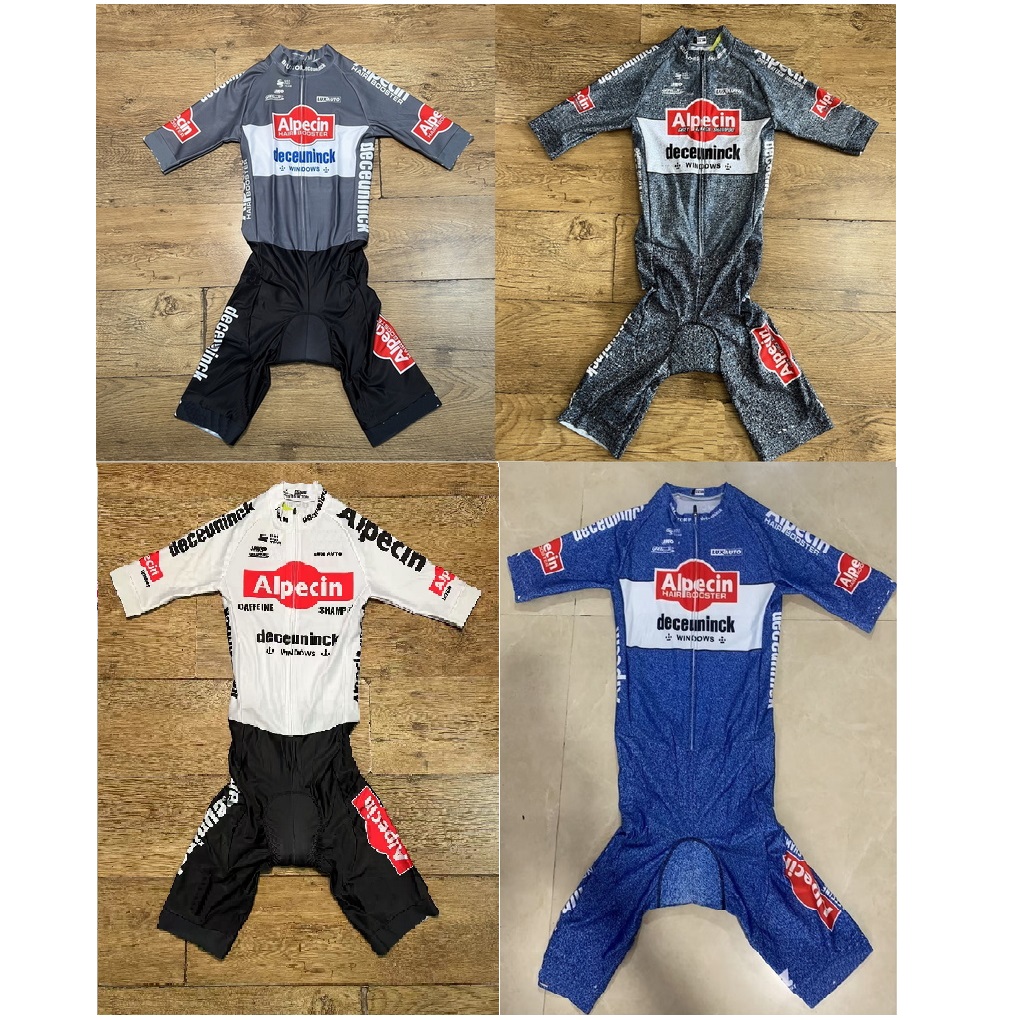 Summer Clothing Material - LASER CUT Schaatspak 2025 Alpecin Deceuninck