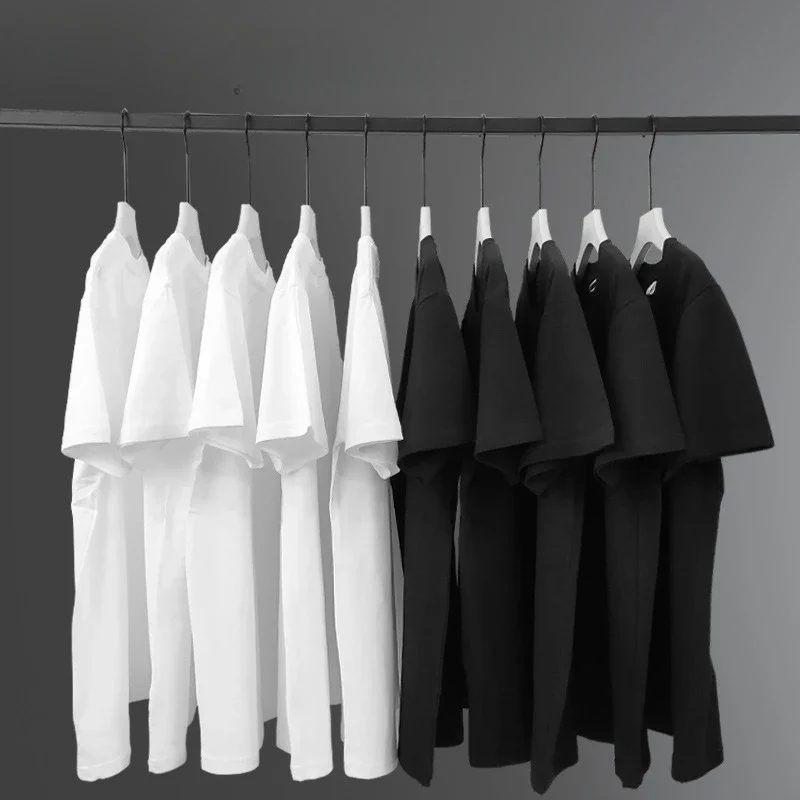 Summer Clothing Brands For Women - 180 gram Katoen Effen T-shirts Heren
