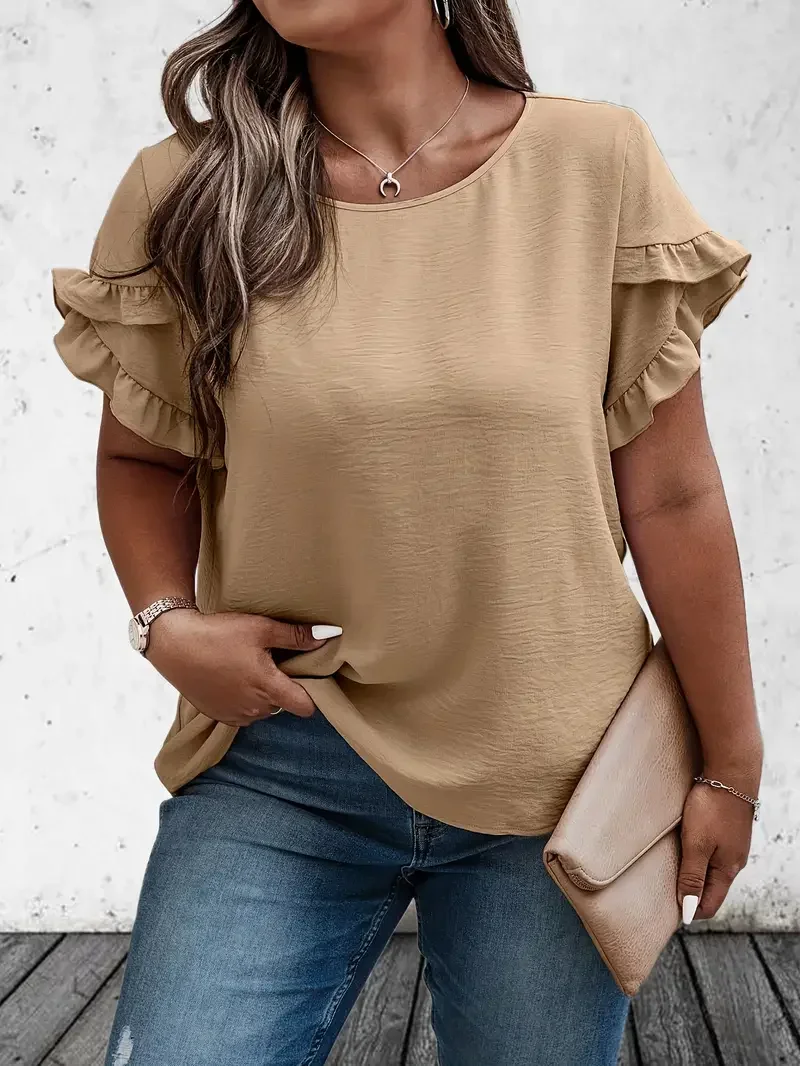 Summer Clothing Colors - Lente Zomer Vrouwen Plus Size 1XL-5XL
