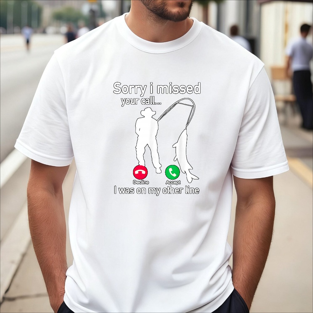 Summer Clothing Online - Visserijoproep - Grappig Visvisser T-shirt Sorry
