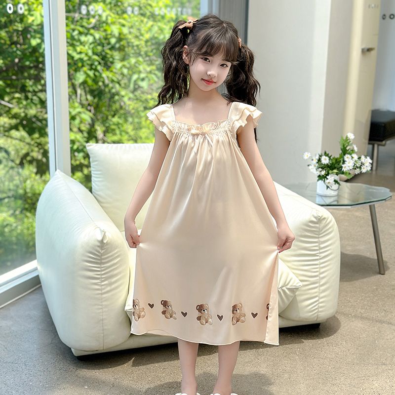 Summer Dresses Yours Clothing - Nieuwe zomerse Koreaanse stijl meisjes nachtjapon