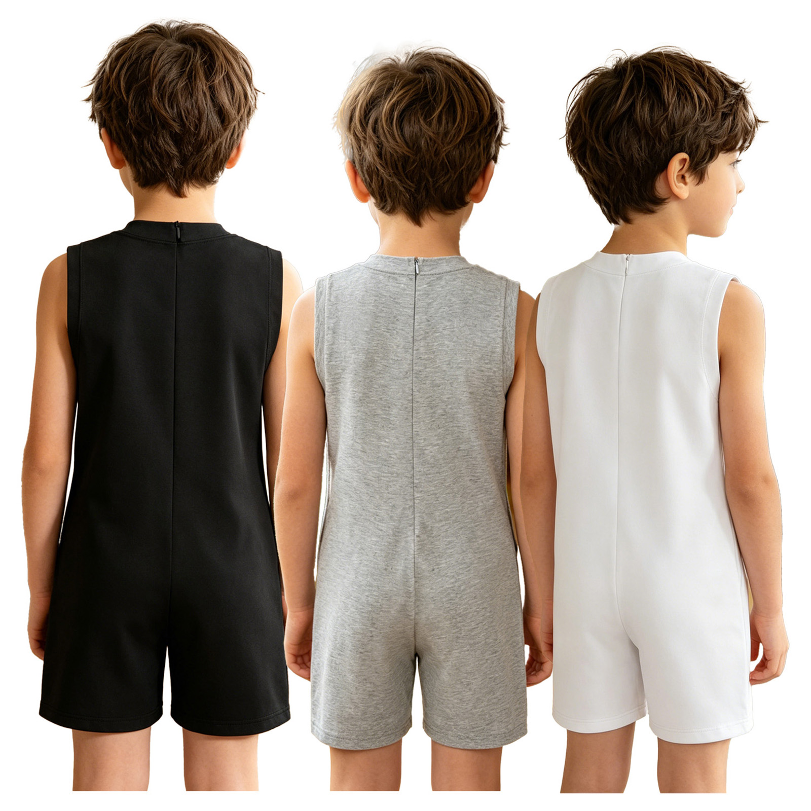Summer Clothing Kids Boys - 3 stks Kids Jongens Meisjes Autisme