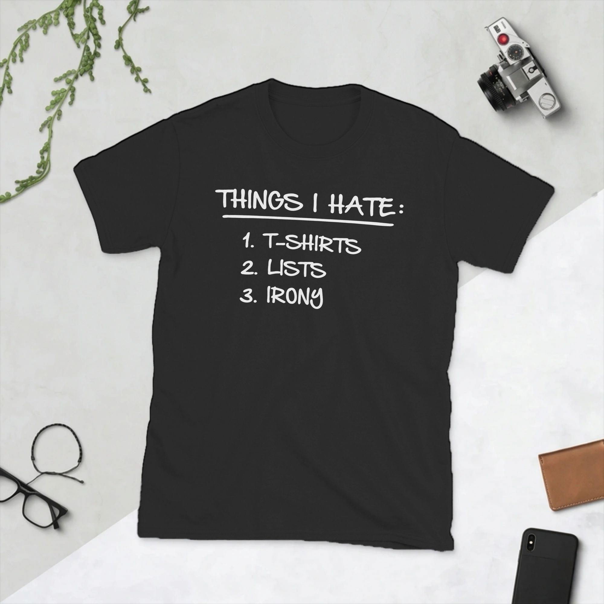Summer Clothing List - Lijst van ironische dingen die ik