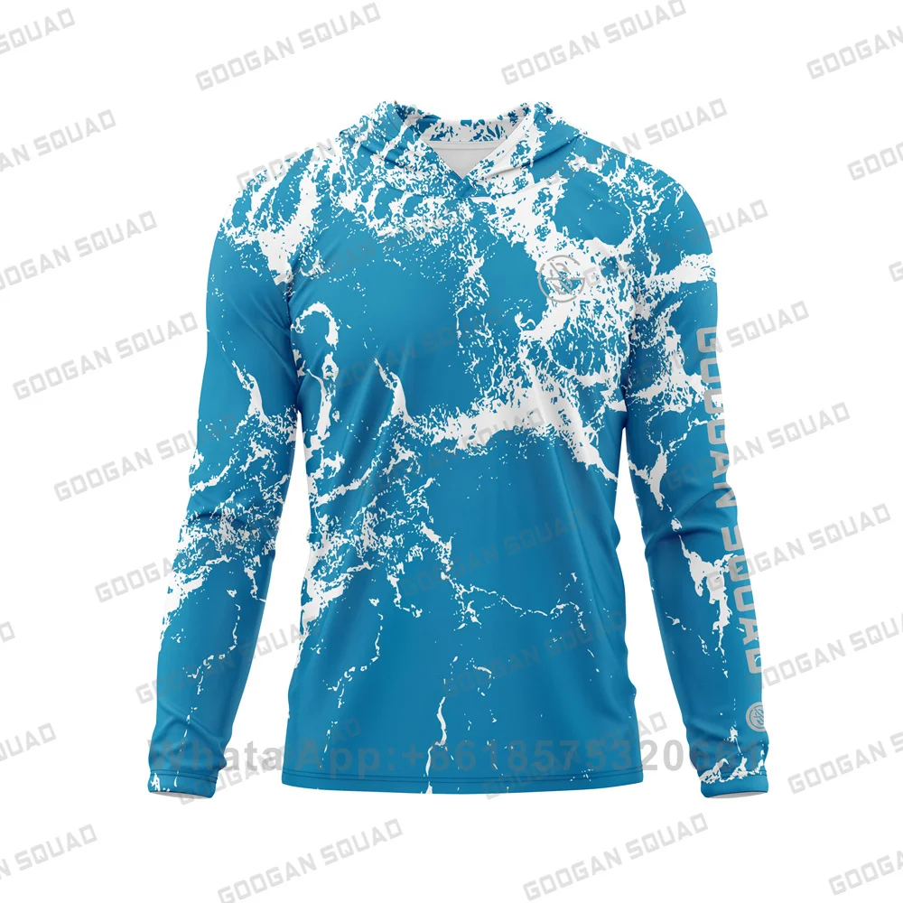 Rash Guard Long Sleeve - Googan Squad Heren Upf 50+ Zonbescherming