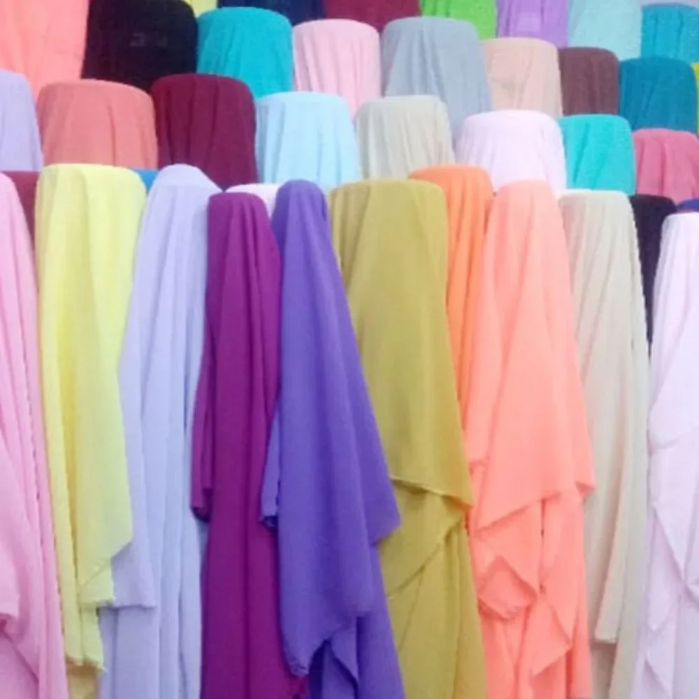 Summer Clothing Material - 1/2/3m zomer ademend chiffon kledingstof zacht