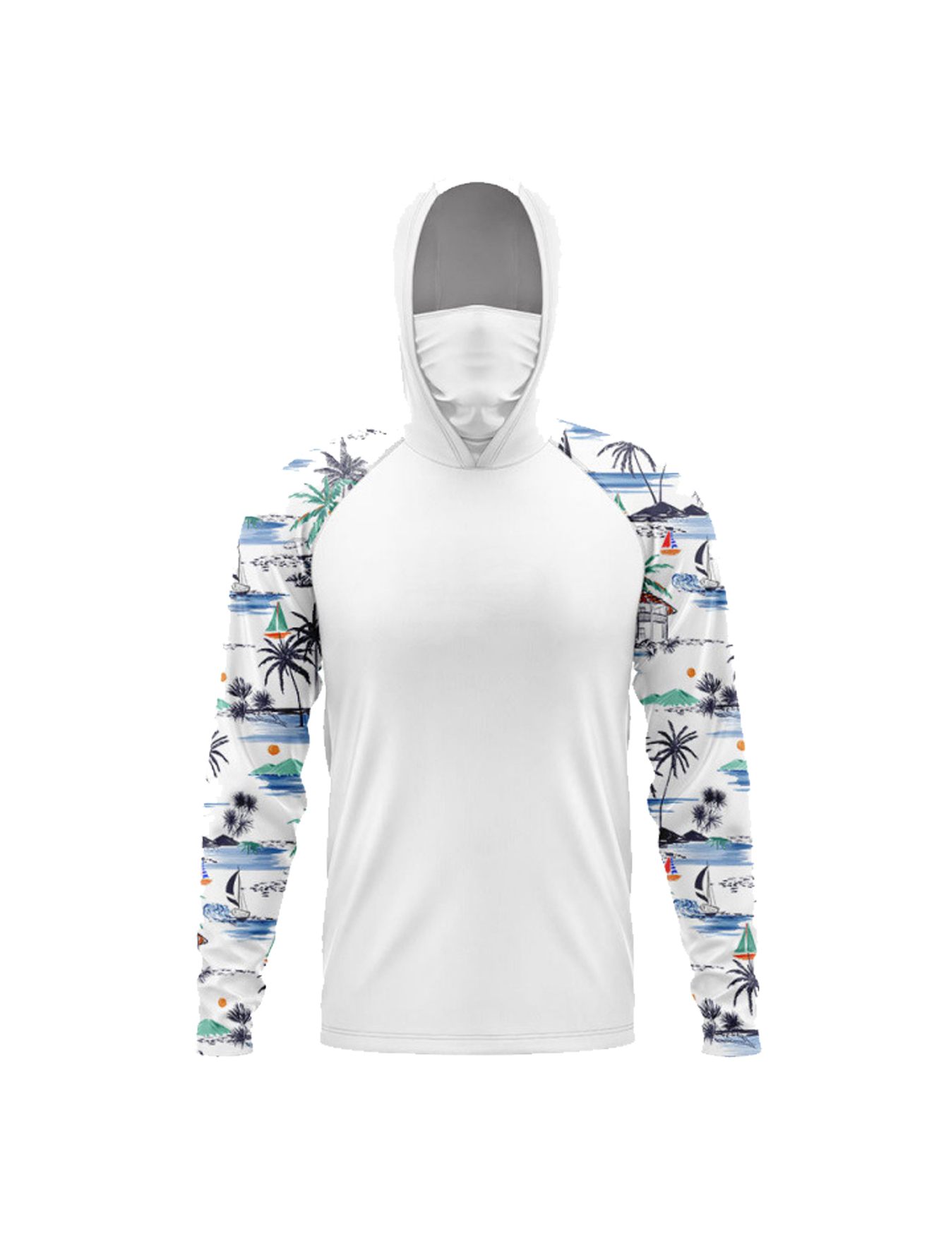 Visserij-hoodies met masker, U - Summer Uv Clothing recensie en prijs