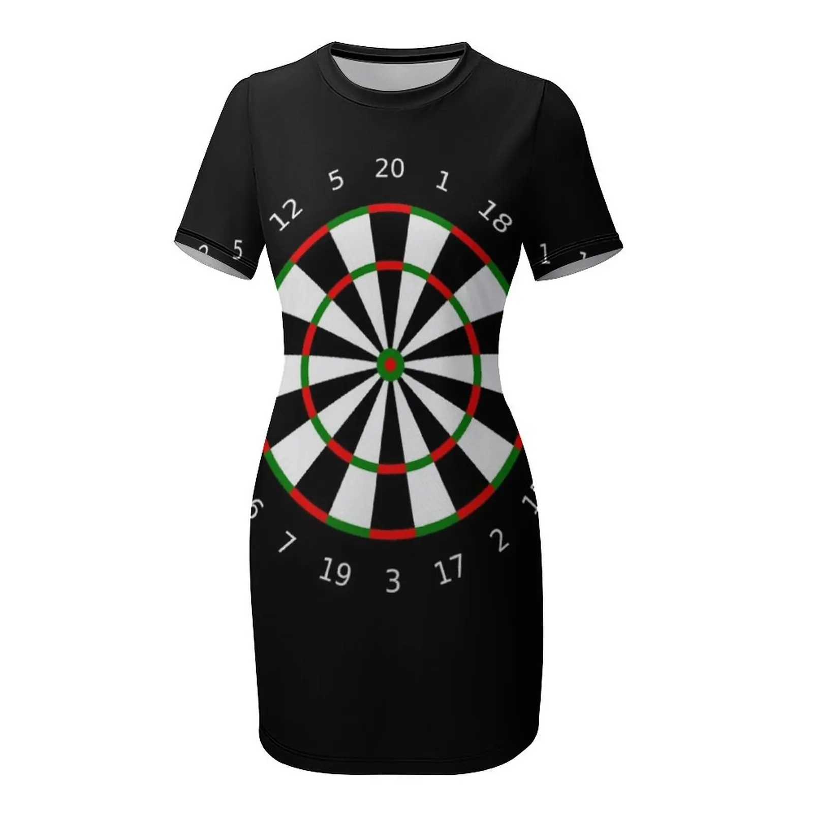 dartbord zwart Jurk met korte  - Summer Clothing Trends 2025 recensie en prijs