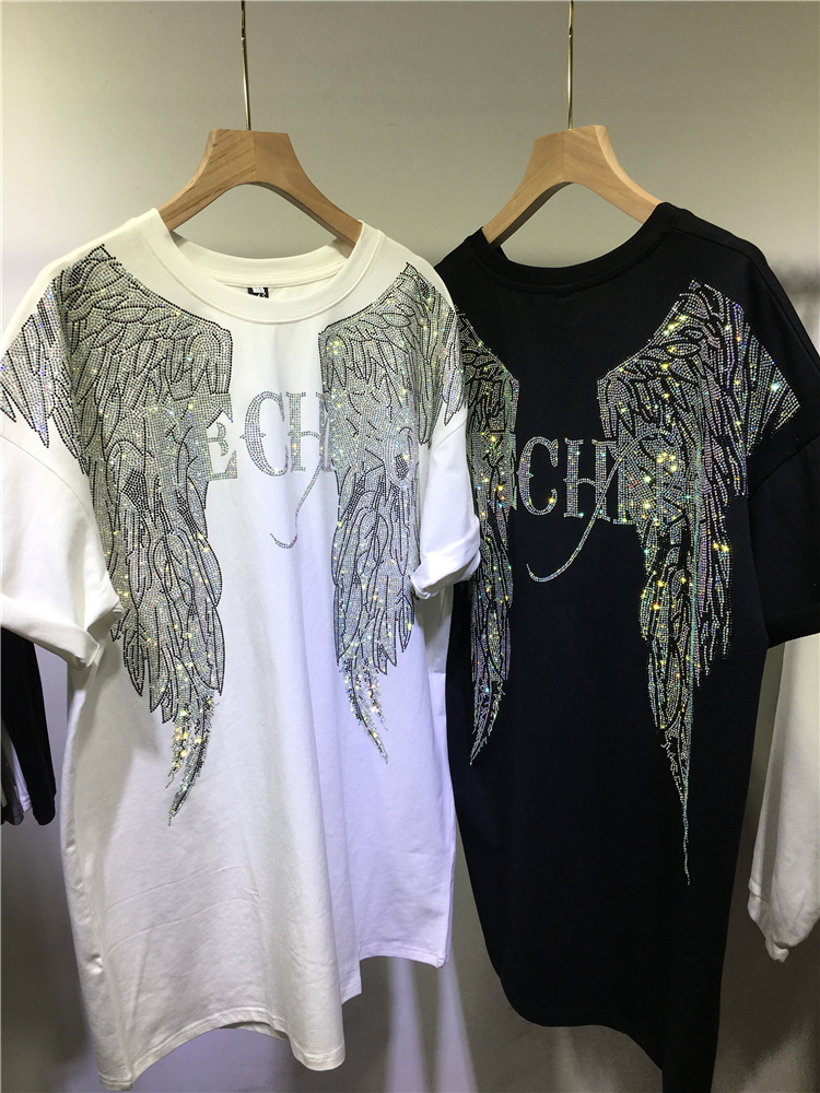 L-4XL Oversize Rhinestone Enge - Summer Clothing Brands For Women recensie en prijs