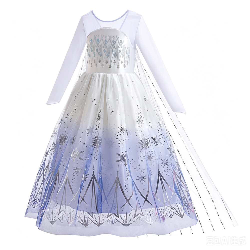 Witte Elsa Jurken Meisjes Verj - Summer Dresses Yours Clothing recensie en prijs