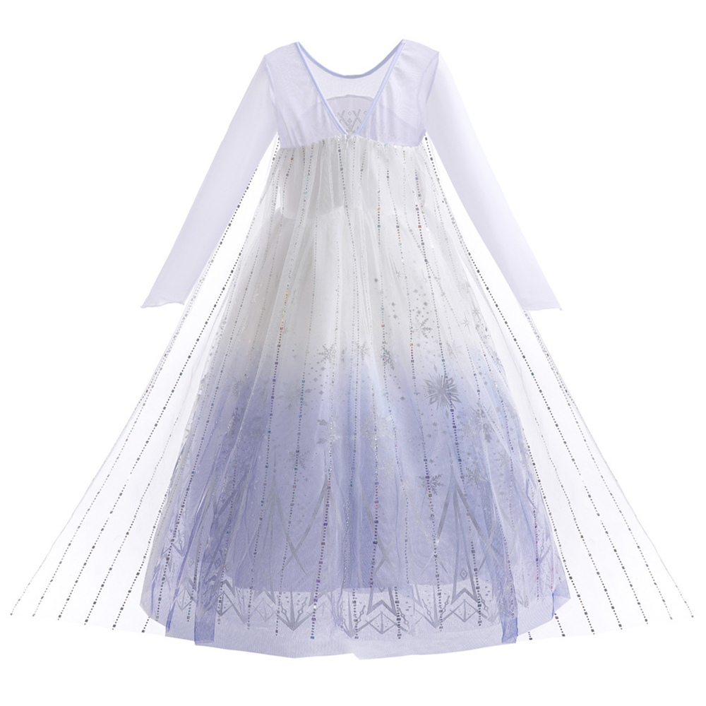 Witte Elsa Jurken Meisjes Verj - Summer Dresses Yours Clothing recensie en prijs