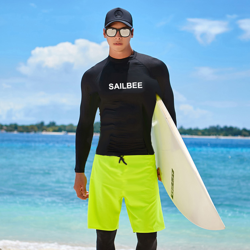 SAILBEE Mannen UV Beschermen B - Rash Guard Long Sleeve recensie en prijs