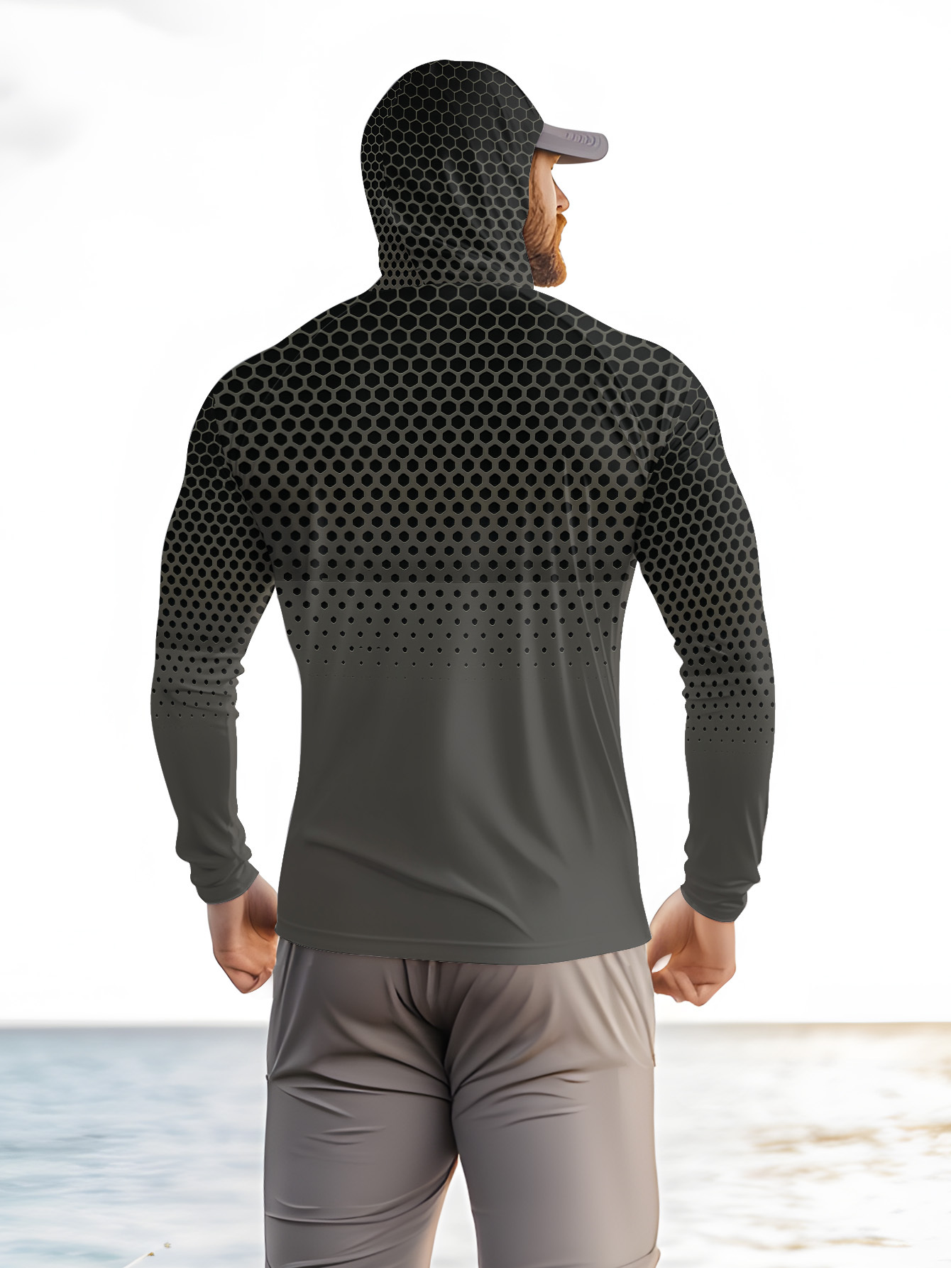 Heren Hood Fishing Shirt lange - Summer Uv Clothing recensie en prijs