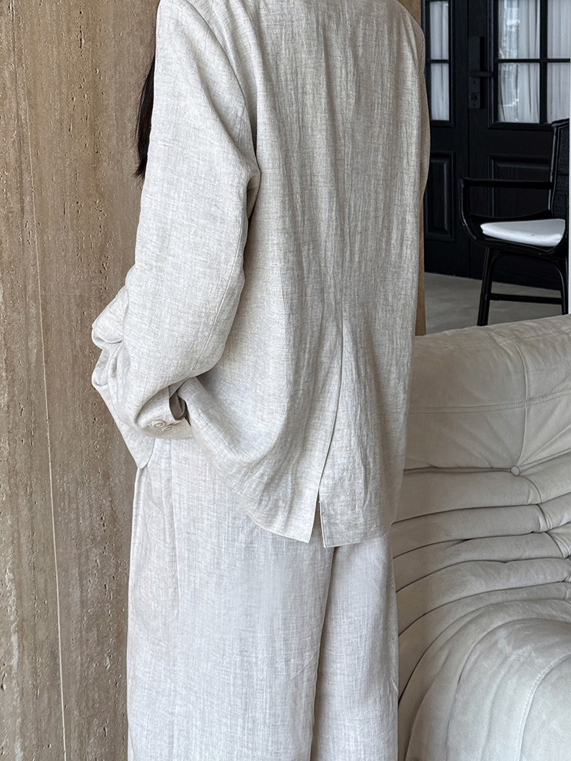 Herfst high-end linnen materia - Summer Clothing Material recensie en prijs