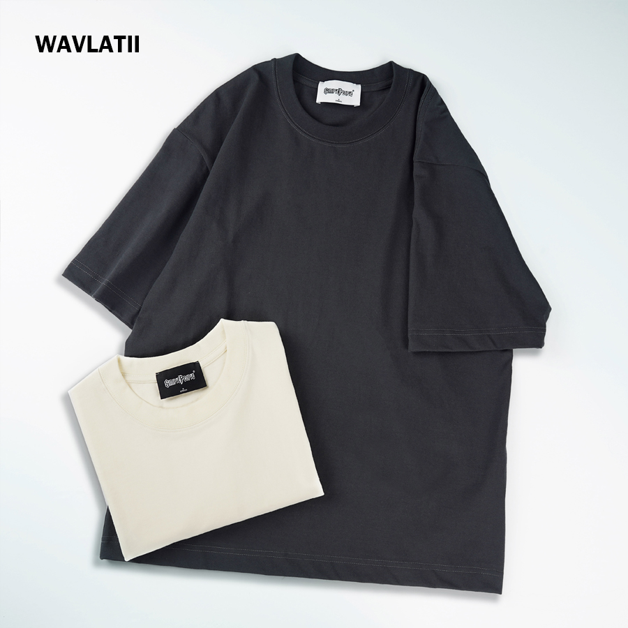 WAVLATII Oversized Wit Zwart T - Summer Upf Clothing recensie en prijs