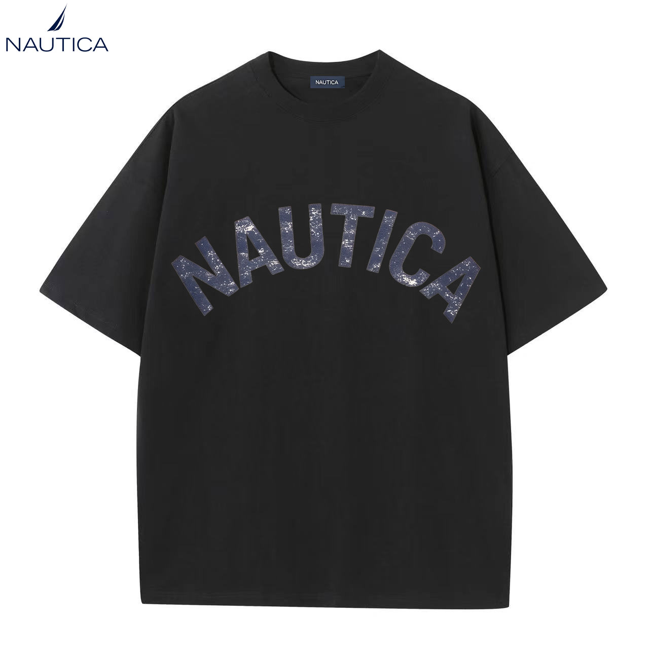 Nautica katoenen T-shirt met p - Summer Clothing Brands For Women recensie en prijs