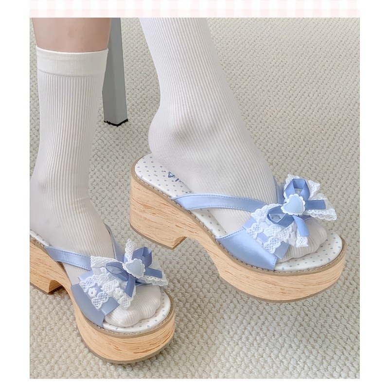 Sweet Bow Wood Grain Dikke Bod - Summer Clothing Sale Women recensie en prijs