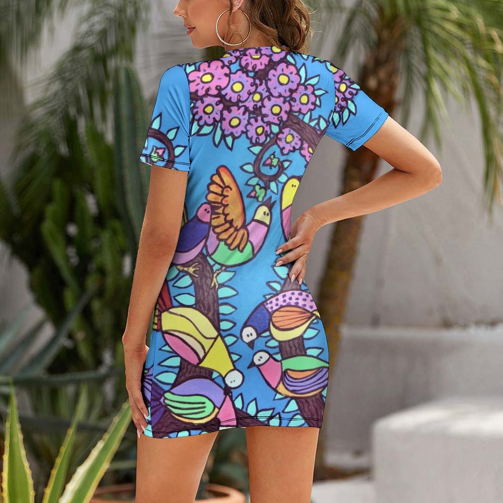 Birds on a Tree by Stef Jurk m - Summer Clothing Online recensie en prijs