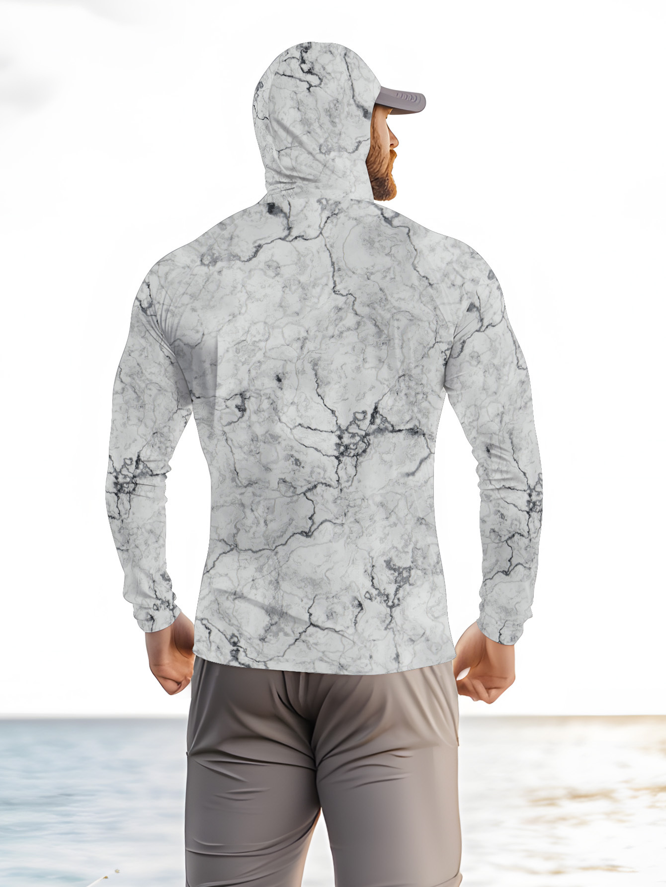 Heren Hood Fishing Shirt lange - Summer Uv Clothing recensie en prijs