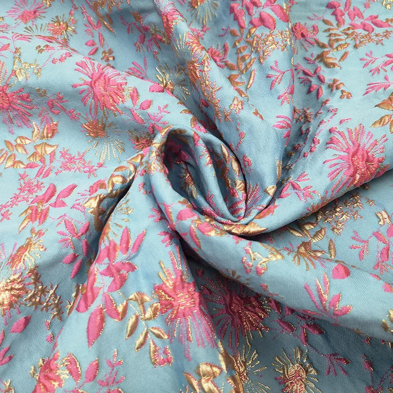 Bronzing Jacquard Brokaat Poly - Summer Clothing Material recensie en prijs