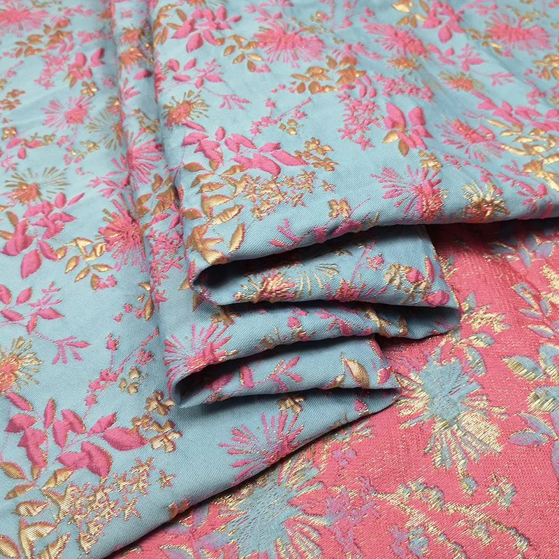 Bronzing Jacquard Brokaat Poly - Summer Clothing Material recensie en prijs