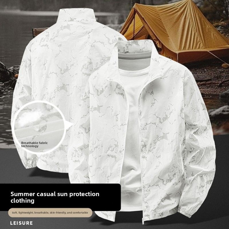 Herenjas met opstaande kraag,  - Summer Uv Clothing recensie en prijs